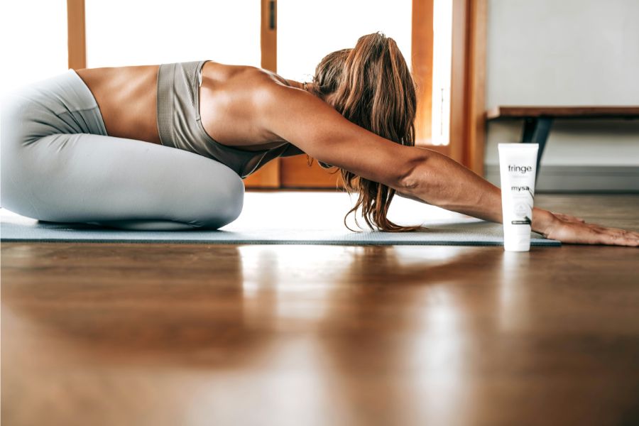 Stretching bailarines